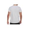 Adidas Solid Color Logo Crew Neck Sports Tee Men Tops White GK4302