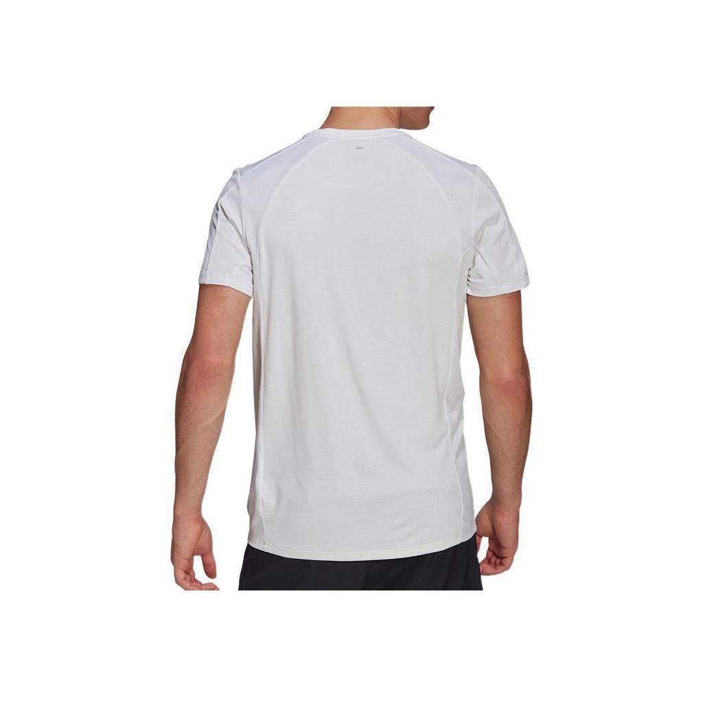 Adidas Solid Color Logo Crew Neck Sports Tee Men Tops White GK4302