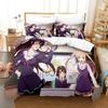 3D Anime Saekano Bedding Set Duvet Cover Pillowcase Comforter King Queen Size Boys Adult Bedding Set
