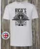 Starship Troopers T Shirt 'Rico's Roughnecks' White ,unisex Ladies Fitted