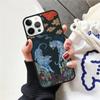 Japanese Style Tiger Cat Shiba Inu Phone Case For iPhone 17 Air 15 16e Cover 11 13 14 Pro Max 12 Plus Max Fundas