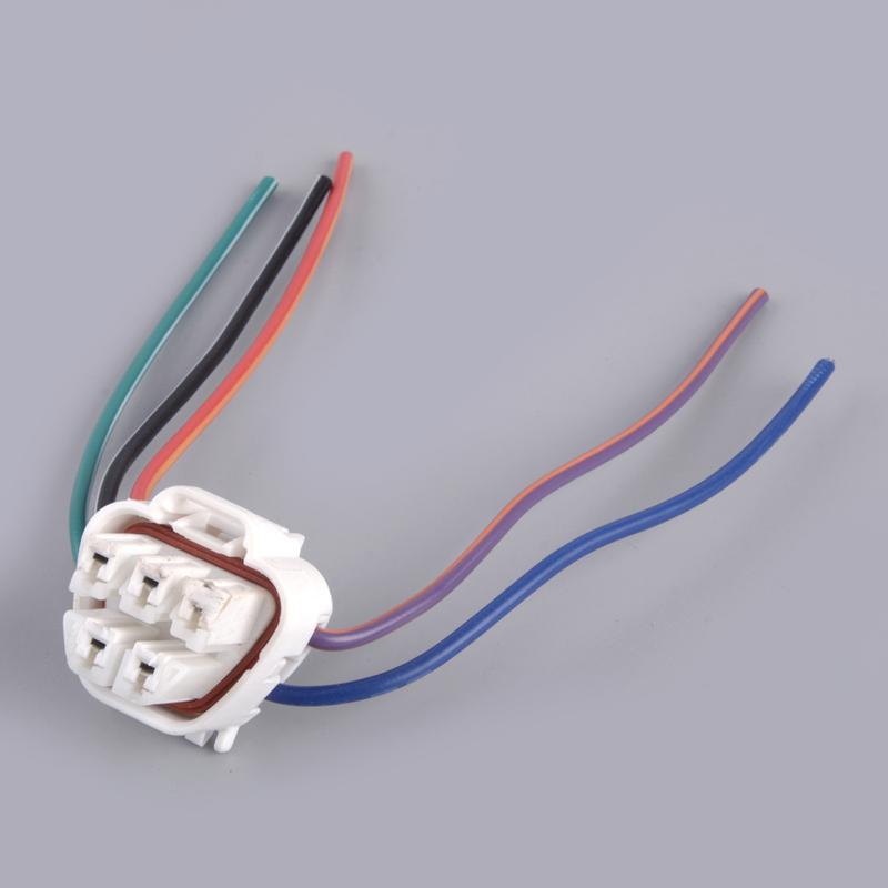 9098011077 5-way 5 Pin Fuel Pump Wiring Wire Harness Connector Plug Pigtail Fit For Hyundai Kia Lexus Mazda Toyota Mitsubishi