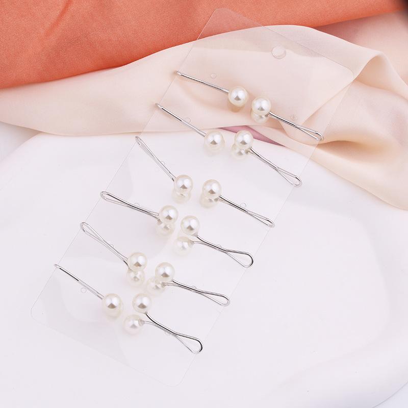 

Набор из 12 штук зажимов для платка, шали, шарфа с искусственным жемчугом, простой стиль, набор брошей для женщин, противоскользящая брошь / зажимы для хиджаба белый