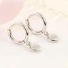 2023 Cold Style Heart-Shaped Korean Fashion Earrings - Simple, Trendy Ear Jewelry for Women