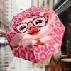 1pc Pink Pig Pattern Pattern Umbrella Design Automatic Opening and Closing Umbrella, High-quality Travel Umbrella,  C1128172