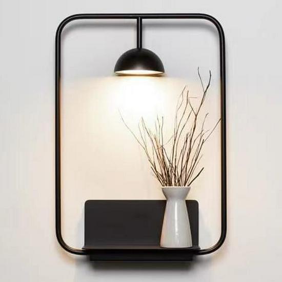 Modern Minimalist Floor Lamp for Living Room, Bedroom, or Study – Stylish Atmosphere Light with Storage Feature