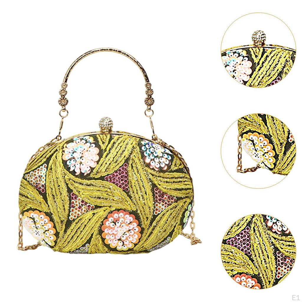 Handbag for Women Chinese Satchel Shoulder Bag Light Banquet