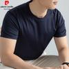 Pierre Cardin Men's Mulberry Silk Blend Short Sleeve T-Shirt