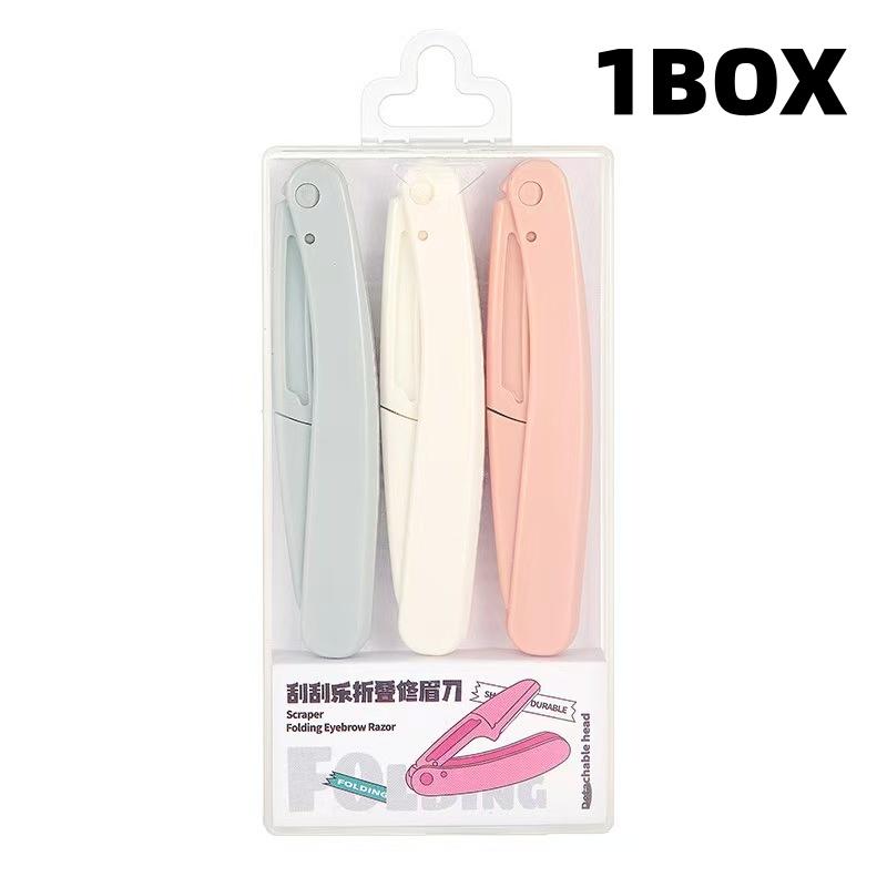 288-New Foldable Safety Eyebrow Razor - Multi-Functional Shaver for Beginners, Professional Eyebrow Grooming Tool