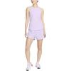 Nike Dri-Fit One Solid High-Waisted Lined Casual Sports Shorts Women Shorts Light-Purple DX6643-512