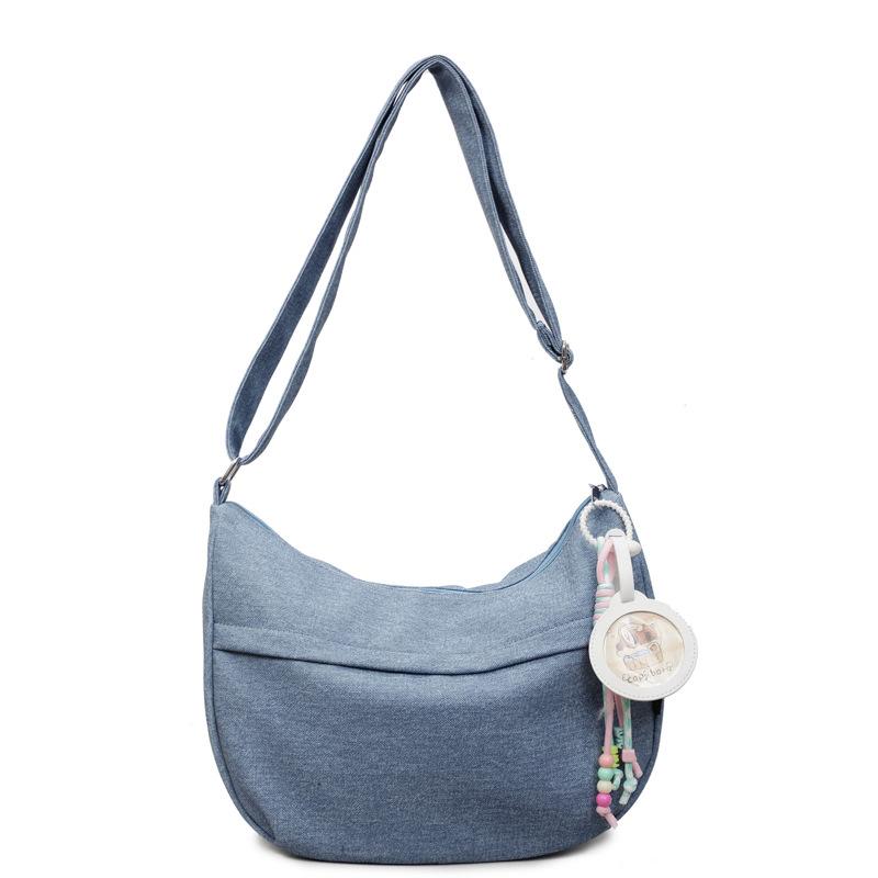 Casual Niche Messenger Bag Summer 2025 New Fashion Simple Shoulder Bag Practical and Lightweight Women's Dumpling Bag