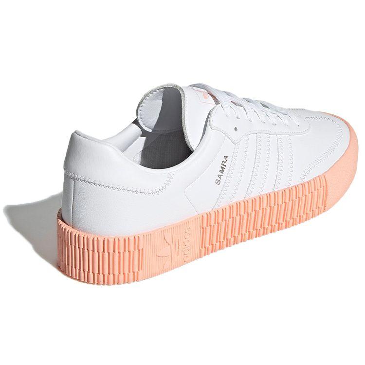 Adidas Sambarose White Glow Pink Women Sneakers Cloud-White Silver-Metallic GZ8615