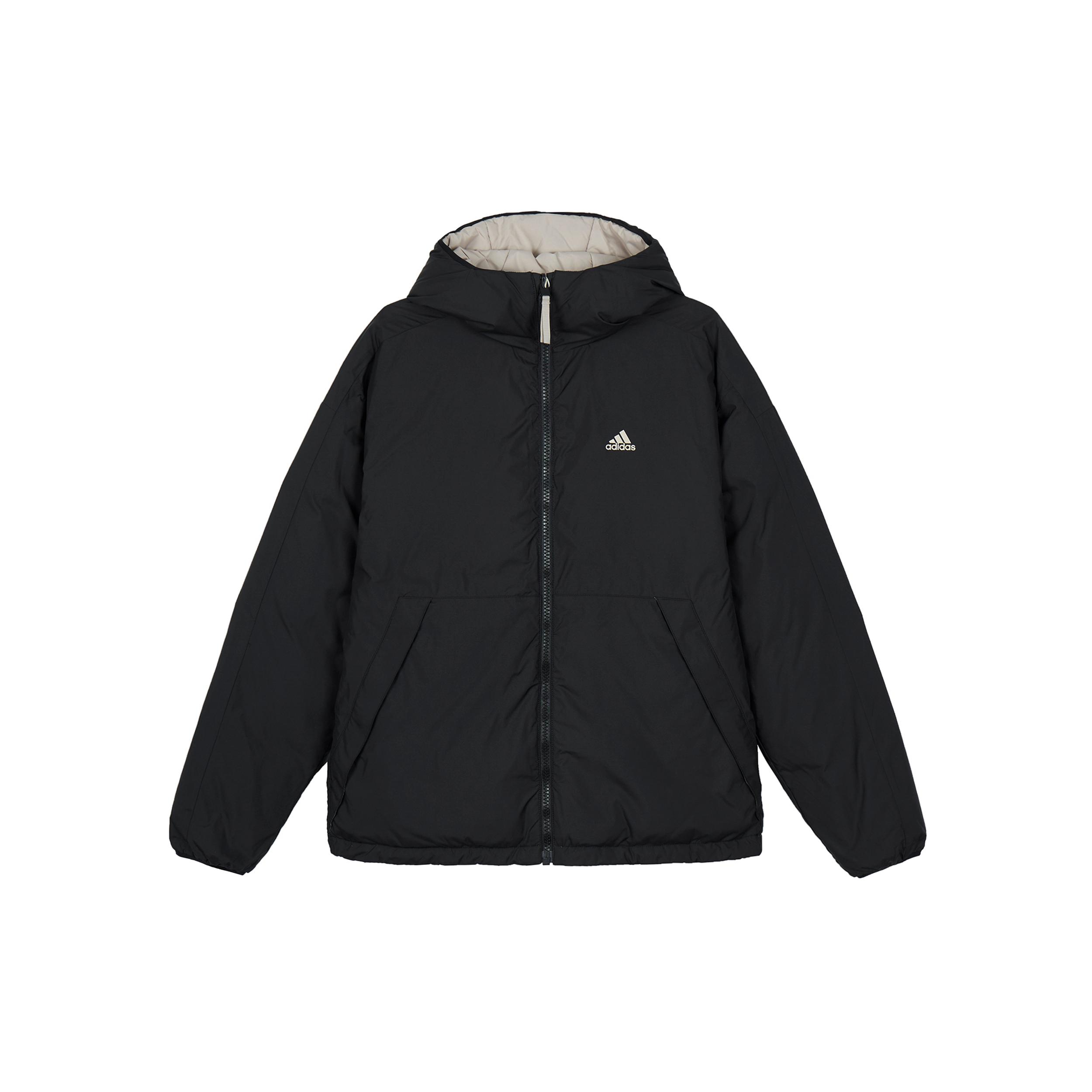 

Новая пуховая куртка Adidas мужская светло-бежевая/черная IS0371 L