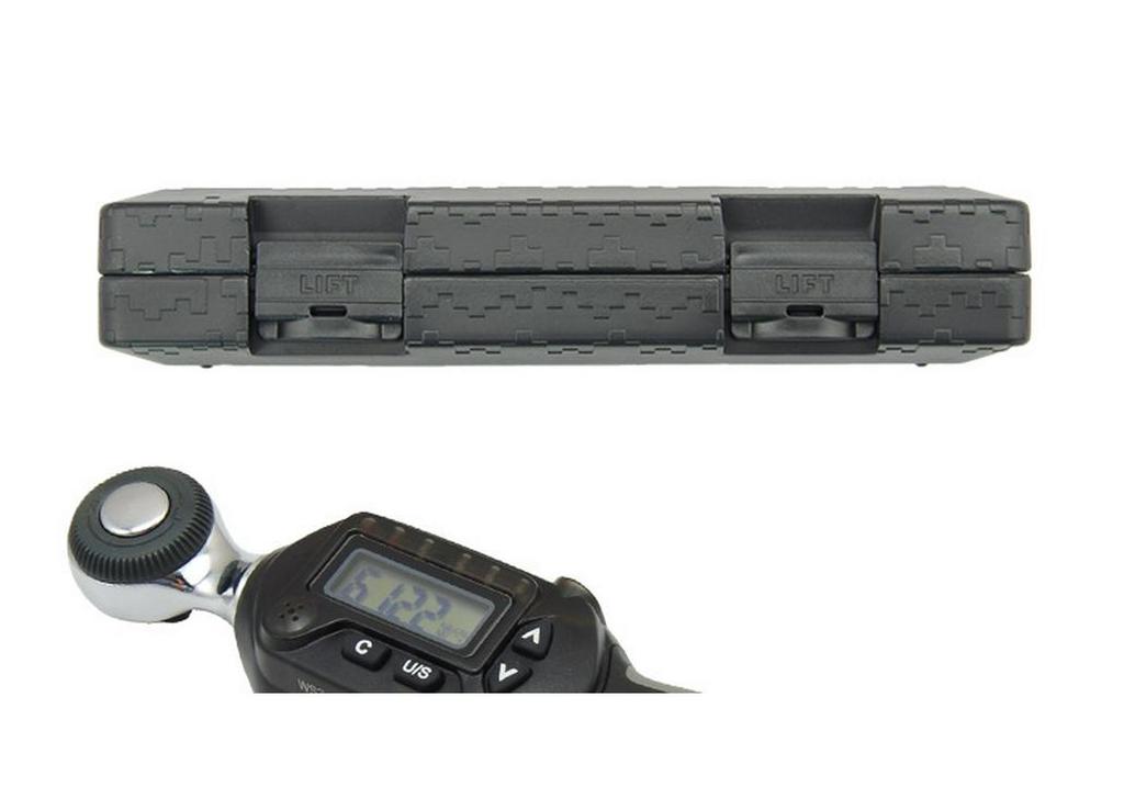 WIZTANK Digital Display Torque Wrench 1.5-340Nm Interchangeable Head WS/C