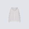 Mens Oversized Hooded Sweatshirt With Letter Print Streetwear Style Cotton Pullover Fall