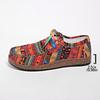 Women's Plus Size Graffiti Lace-Up Flat Shoes New Autumn Euro-American Fashion Versatile Casual