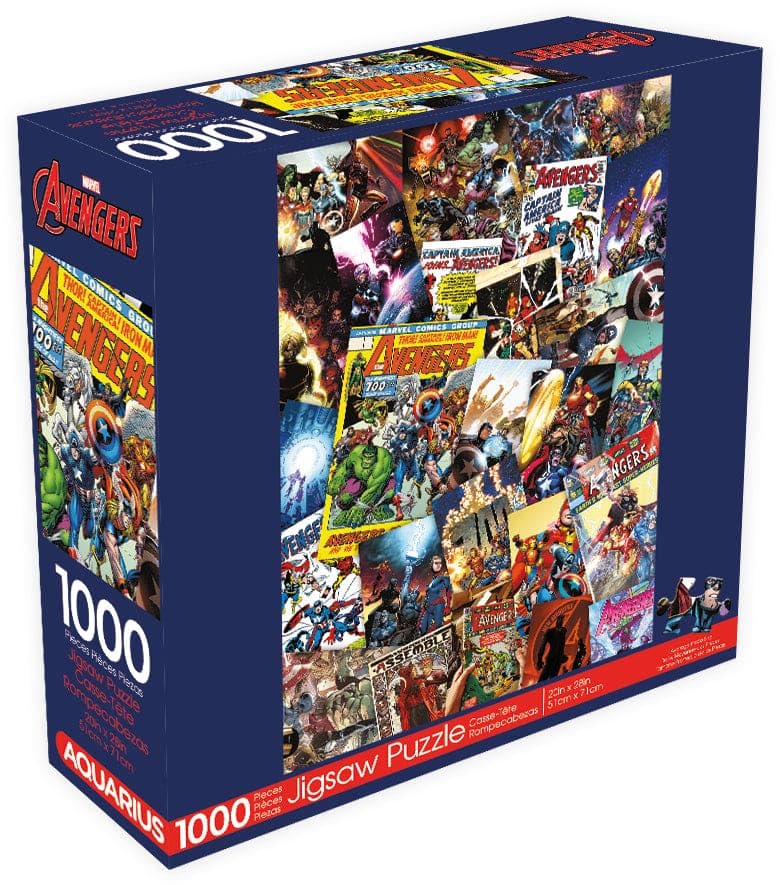 

Marvel Avengers 1000 Piece Jigsaw Puzzle by AQUARIUS [Used]
