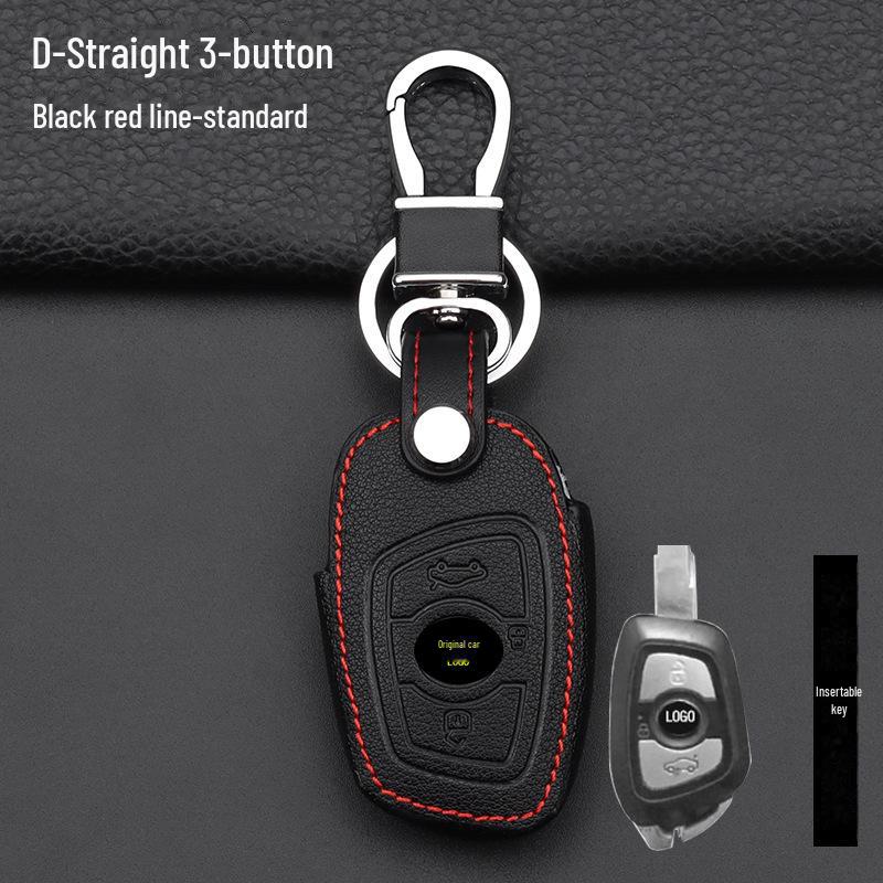 Schlüsselabdeckung geeignet für Zhonghua V3, V7, H530, H330, V5 Brilliance Auto-Schlüsselschutztasche mit Schnalle.