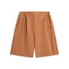 Li Ning Outdoor CF Reflective Ice Feel Quick Dry Comfortable Water Resistant Sports Cargo Shorts Men Shorts Amber-Brown AKSW013-6