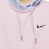 (WMNS) Nike Sportswear Hoodie Swoosh Foam 'Pink Pistachio Frost' Women's DA1416-663