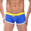 Men's Quick-Dry Square Leg Swim Trunks, Cross-Border Plus Size Beach Shorts