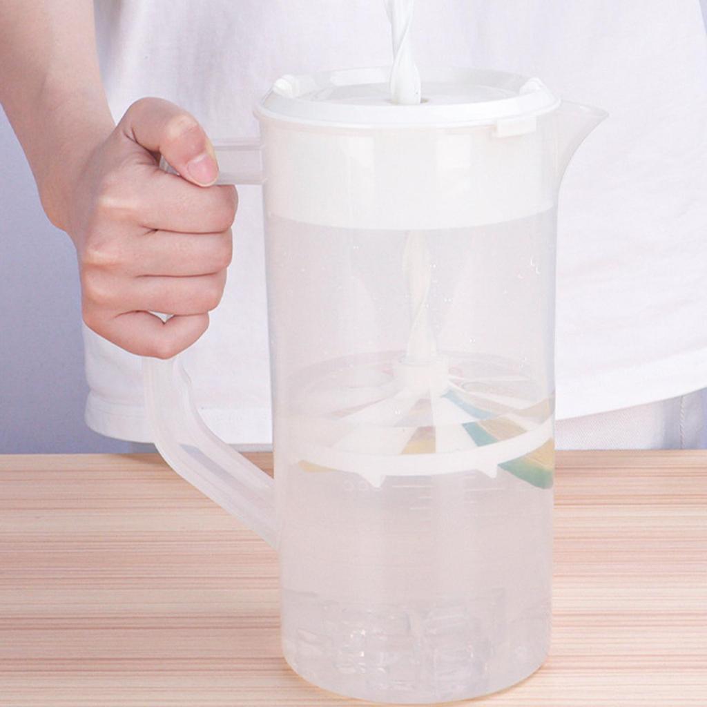 Water Jug Mix Drinks Multifunctional Pitcher for Beverage Cold Drink Kitchen