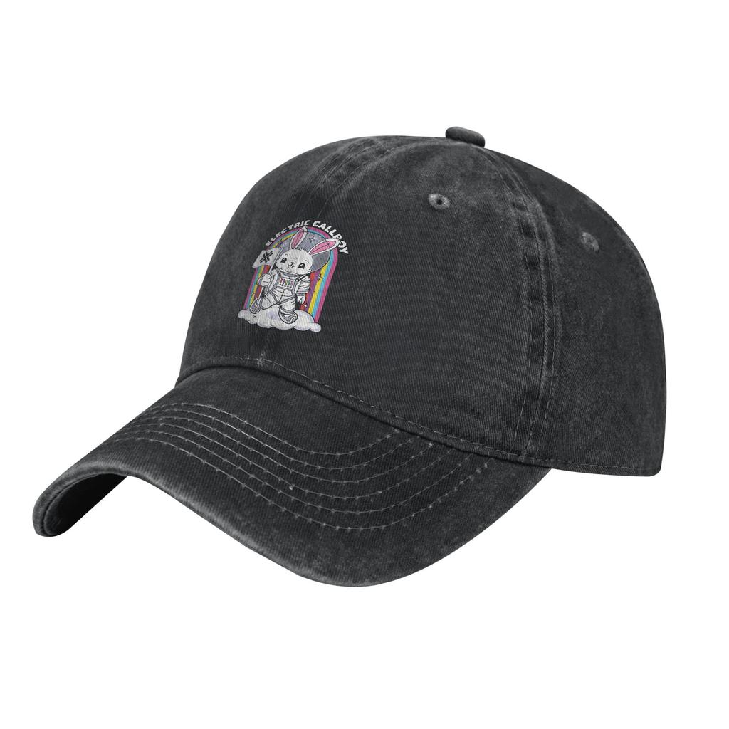 Electric Callboy Fuckboi Smile Baseball Caps Casual Distressed Denim Washed Headwear Unisex Outdoor Summer Adjustable Caps Hat