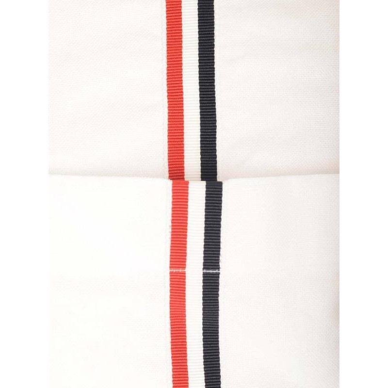 THOM BROWNE Rwb Striped Buttoned Shirt Men's MWL396A-F0313-100