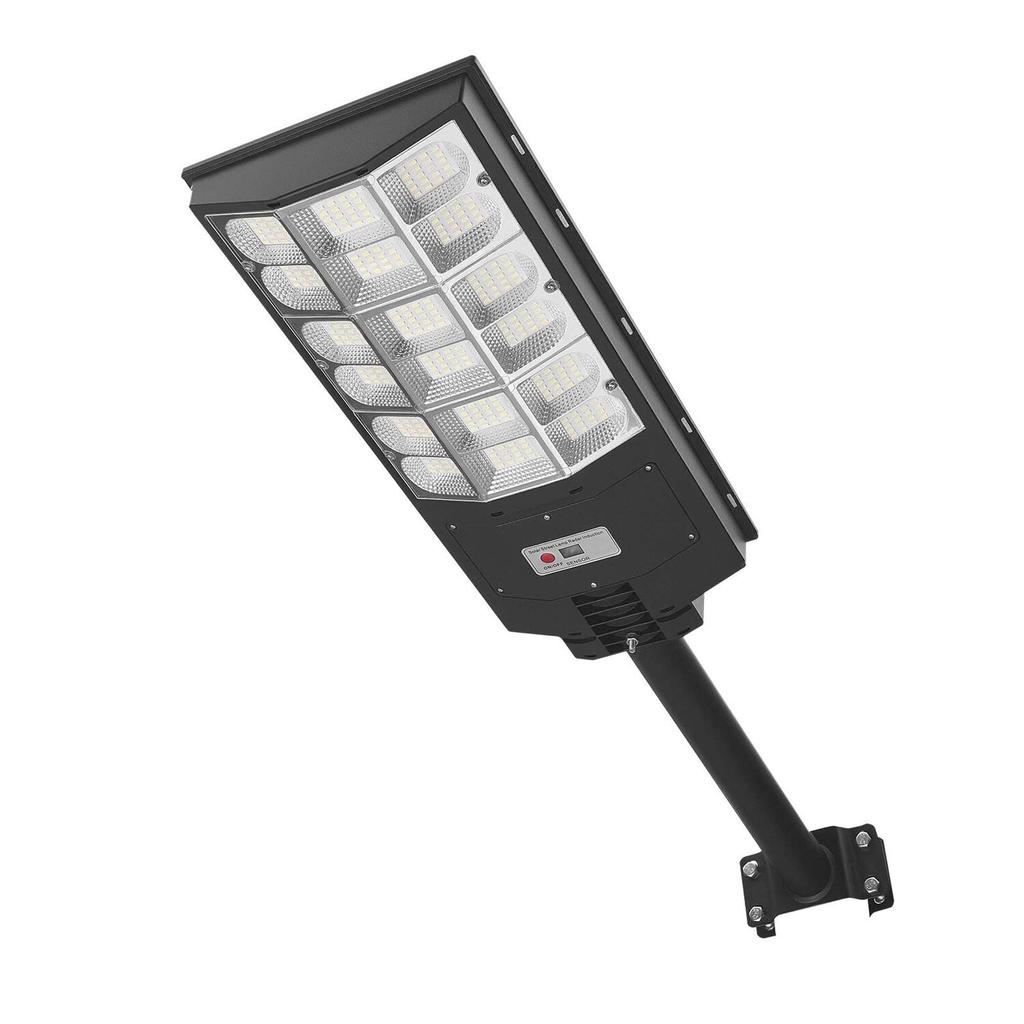 12000W Solar Street Light Outdoor, 900000LM, Commercial Parking Lot Light Dusk to Dawn, LED Flood Security Lamp with Motion Sensor, IP65 Waterproof