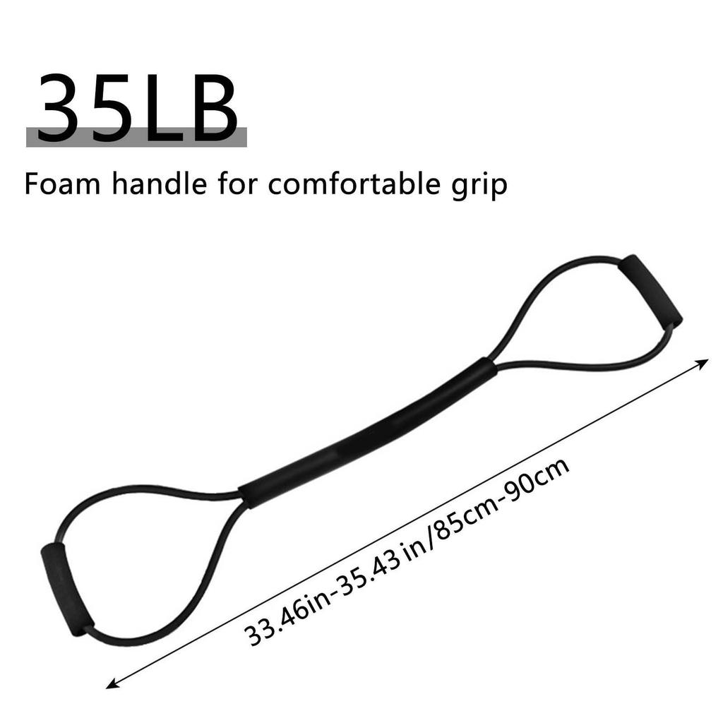 30/35 pounds Fitness Resistance Band Easy to Carry General Fitness Cardio Equipment Suitable for Increase Coordination