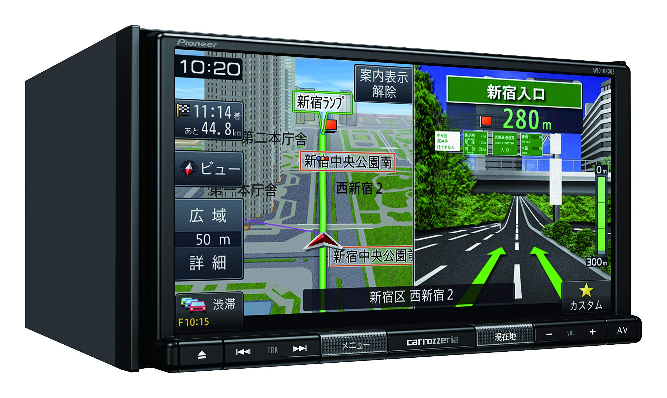 その他 PIONEER AVIC RZ303 Pioneer Car Navigation 7 Inch 2D RakuNavi One Seg DVD CD SD