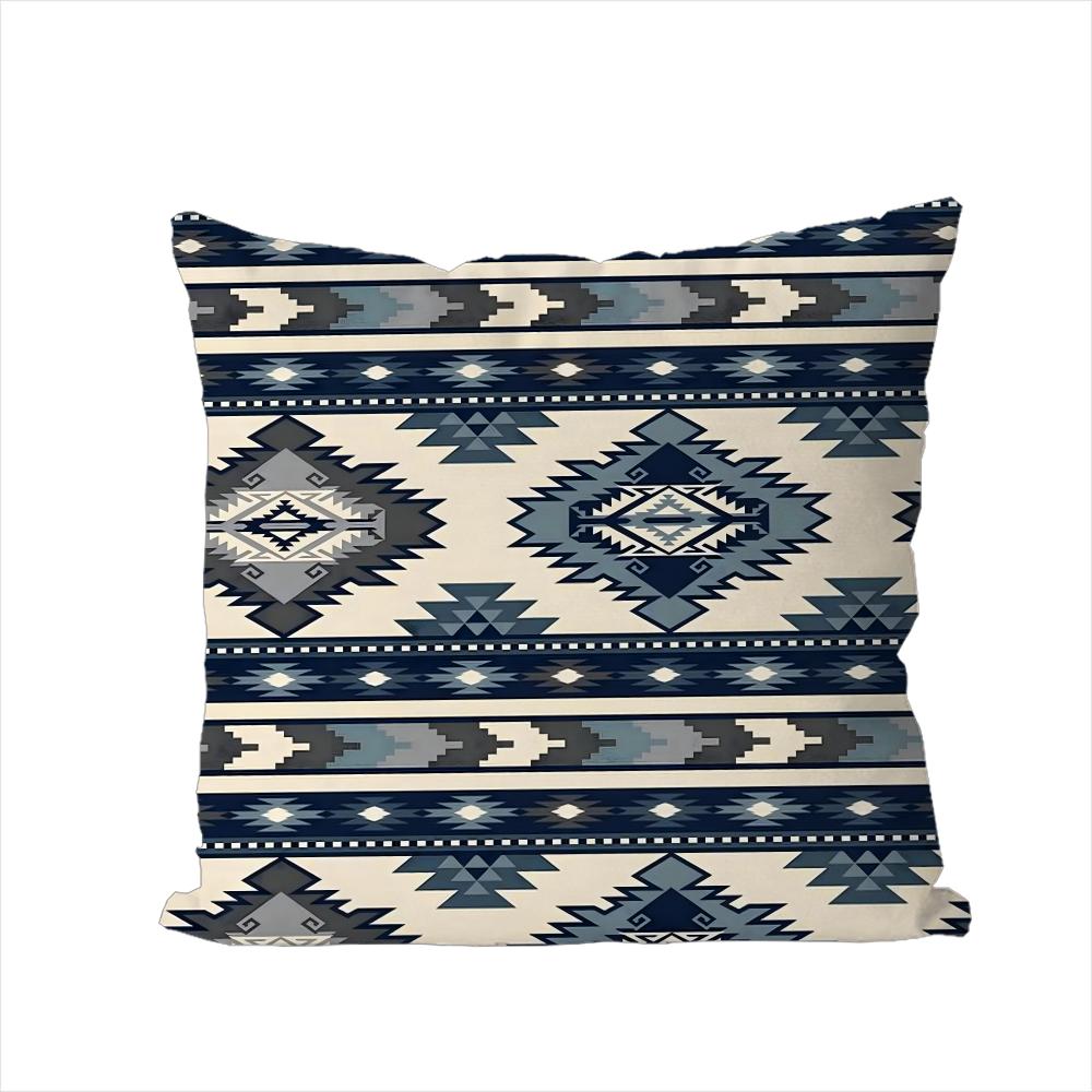 Bohemia Painting Pillow Case For Car Sofa Decorative Home Doublesided Print Plush Square Throw Pillow Cushion Cover