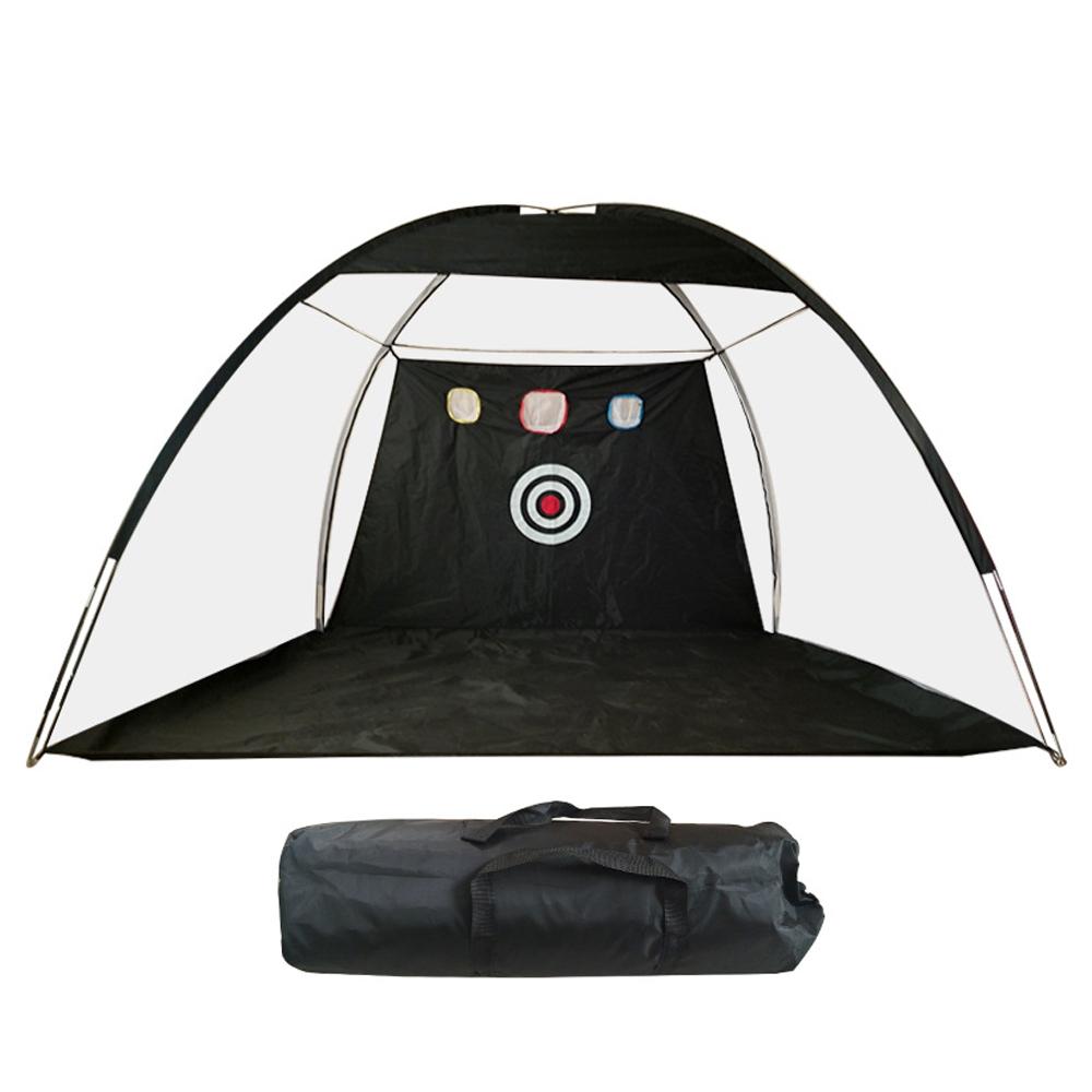 מקורה חיצוני גולף רשת סתתים מתקפל כלובי גולף מתנדנד מתקפל גולף תרגול גולף נטו