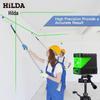 High-Precision Mini Green Light Laser Level with Automatic Fine Line Projection (2-Line)