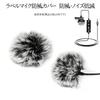 WIOOYIUU Microphone Sponge Microphone Cover Windscreen for Lavalier Fur Inner for Outdoor Streaming 2-Pack Microphones, Type, 0.5cm Diameter,
