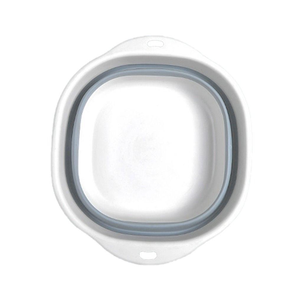 Dishpan Saving Space Bathroom Kitchen Bathroom Accessories Bath Basin Laundry Tub Wash Basin