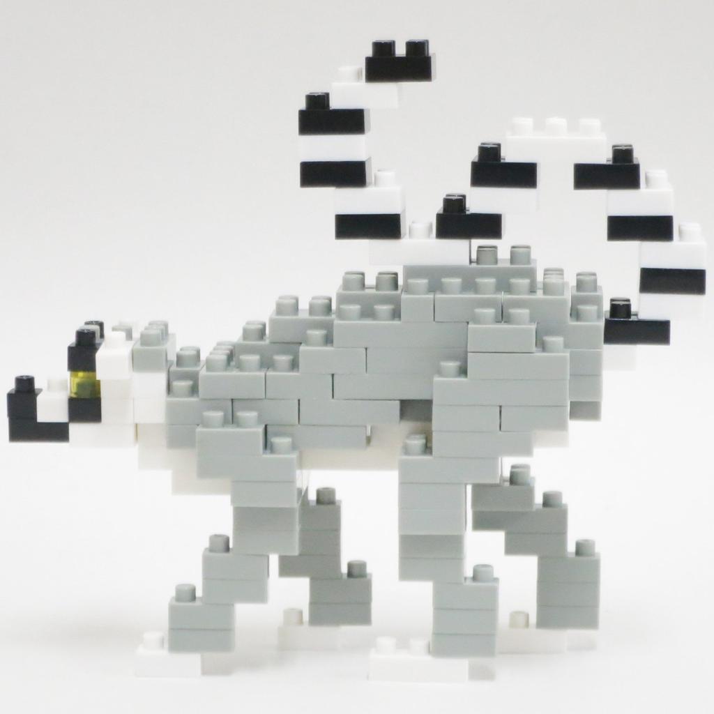 nanoblock Lemur Ring-tailed NBC_166