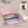 Seven-Day Pill Organizer: Morning, Noon, Night Portable Capsule Case with Large Capacity
