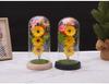 Drei Sonnenblumen Glasabdeckung Heimdekoration Kreatives Muttertags-Valentinstags-Überraschungs-Freundinnen-Geburtstagsgeschenk