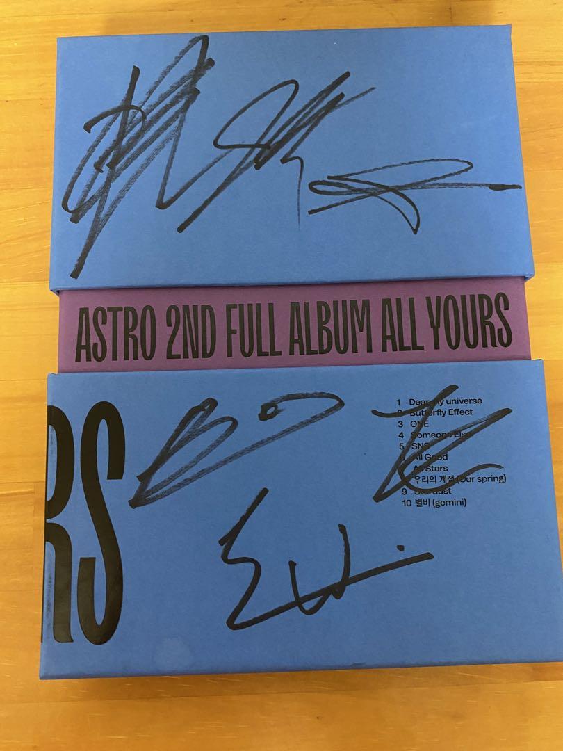 

[USED] ASTRO ALL YOURS autographed