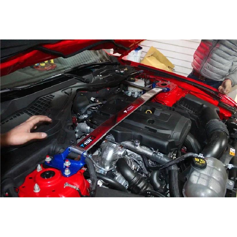 Front Upper Stabilizer Strut Bar For Ford Mustang Mk6 2.3L EcoBoost 5.0L V8 2015-2022 Engine STB Strut Tower Brace Suspension