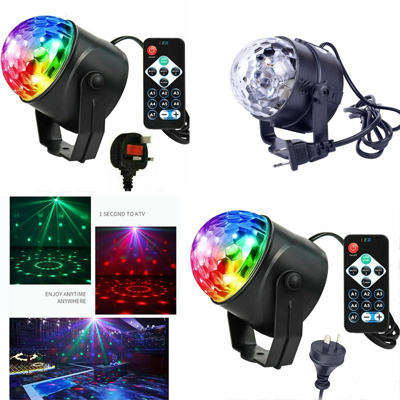 Colorful Led Stage Lights With Remote Control Perfect For Parties And Events