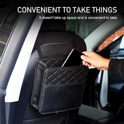 Auto-Rücksitz-Aufbewahrungsbox, Auto-Organizer, wasserdicht, für Kleinigkeiten, Tasche, Auto-Rücksitz-Organizer, hängende Aufbewahrungstasche