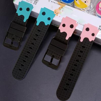 Watch Band Soft Replacement Silicone 20mm Smartwatch Bracelet Wristband for Kids