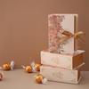 Simple Book Shape Gift Box With Ribbon Paperboard Material Present Packaging Box Diy Candy Packaging Box Wedding Birthday