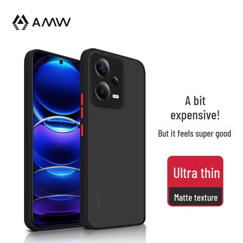 

AMW Frosted Anti-Drop Phone Case for Redmi Note 12 Pro+