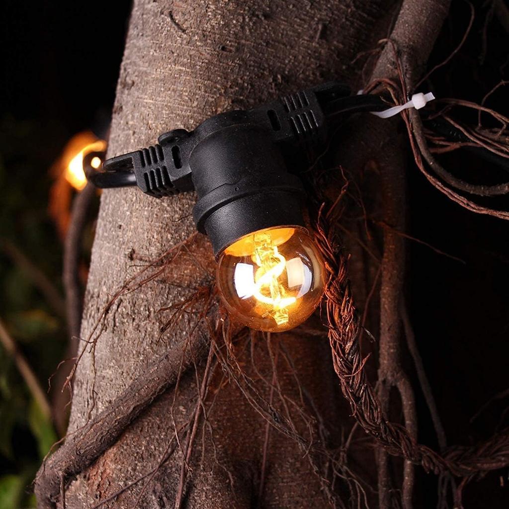 LED Edison Light Bulb Chandelier Light Bulb Brown Filament E26 Base Mini Light Bulb 2200K Bulb Color 1W (10W Equivalent) Non-Dimmable 70lm Decorative