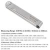 32 Piece Feeler Gauge Portable Durable Various Specifications Arc Stainless Steel Feeler Gauge Gap Gauge Rangefinder