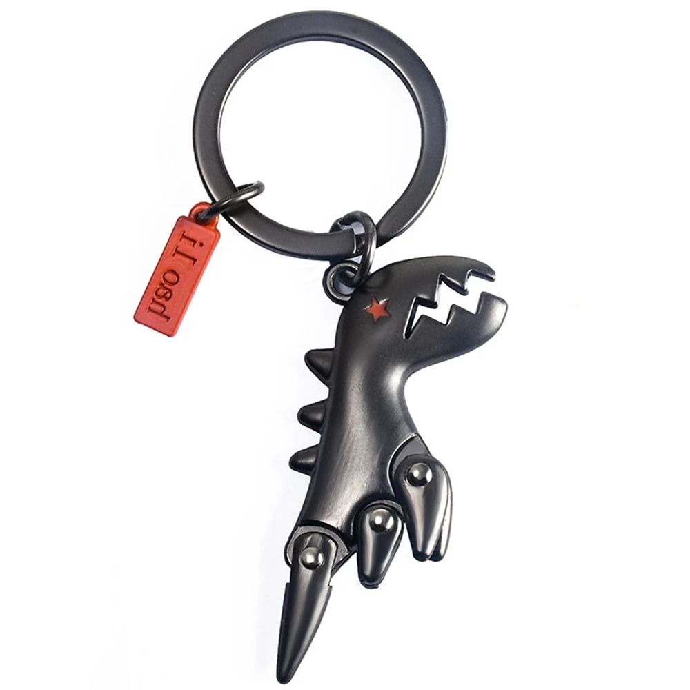 Pendant Car Accessories Bag Ornaments Keyrings Animals Keychain Dinosaur Keychain Key Holder