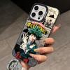 My Hero Academys Phone Case for Xiaomi Redmi 15C 14C 13C 12C 10 Note 15 14 13 12 Pro Plus 4G 5G Silver Hard Cover